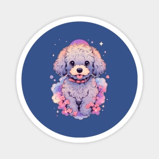 Cavapoo Pastel Goth Dog Magnet